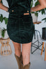 Judy Blue Emerald Corduroy Patch Pocket Skirt - Whiskey Skies