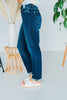 Judy Blue High-Waist Cool Denim Sustainable Cuff Boyfriend - Whiskey Skies