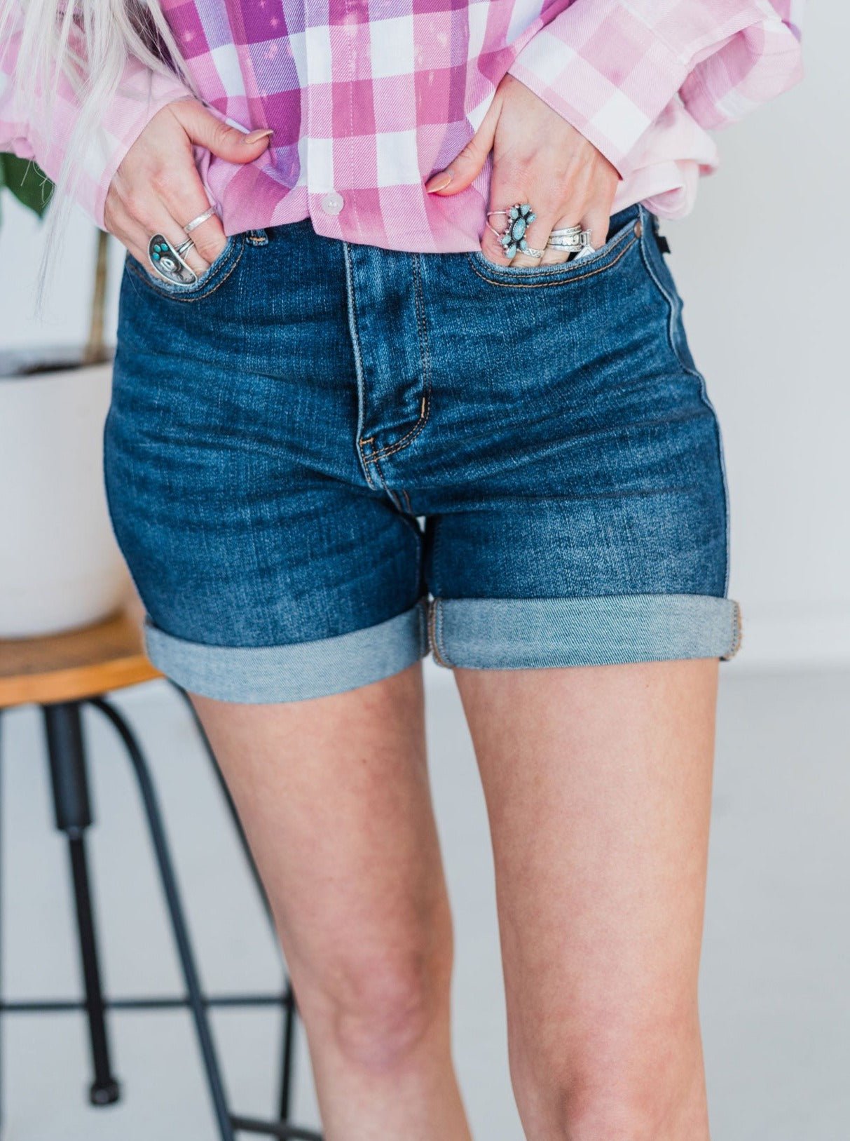 Tummy control jean new arrivals capris