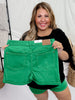 Judy Blue Kelly Green High Waist Tummy Control Shorts - Whiskey Skies