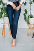 Judy Blue Mid-Rise Non-Destroyed Skinny Jeans - Whiskey Skies