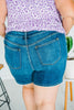 Judy Blue Mid Thigh Length Shorts - Whiskey Skies