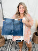 Judy Blue Mid Thigh Length Shorts - Whiskey Skies