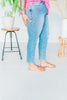 Judy Blue Rhinestone Embellished W/ Destroy Slim Jeans - Whiskey Skies