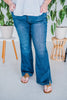 Judy Blue Slim Bootcut with Tummy Control - Whiskey Skies