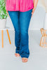 Judy Blue Trouser Flare Jeans - Whiskey Skies