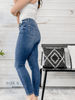 Judy Blue Tummy Control Top Skinny - Whiskey Skies