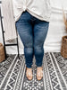 Judy Blue Tummy Control Top Skinny - Whiskey Skies
