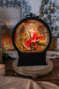 Kissing Mr. & Mrs. Claus Lighted Water Lantern - Whiskey Skies
