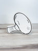 Large Double Sided Mushroom Wood Cut Out - Whiskey Skies