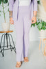 Lavender Magic High Waist Kick Flares - Whiskey Skies