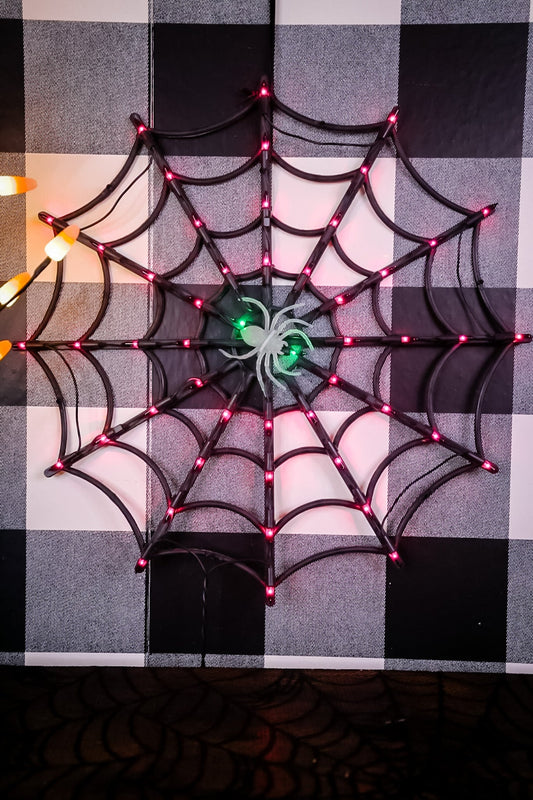 LED Spider Web - Whiskey Skies