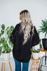 Long Sleeve Sequin Button Up Shirt - Whiskey Skies