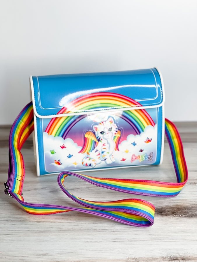 Loungefly Lisa Frank Angel Kitty Cross Body Bag - Whiskey Skies