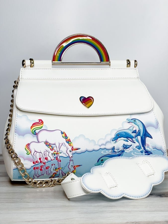 Loungefly Lisa Frank Markie Reflection Cross Body Bag - Whiskey Skies