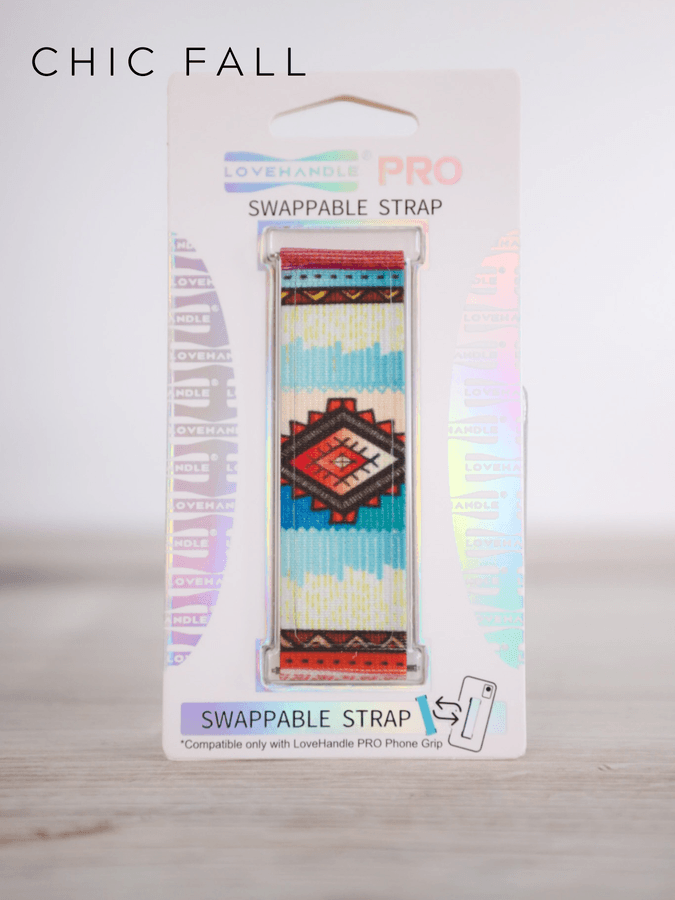 LoveHandle PRO Fun Prints Swappable Strap (8 Variants) - Whiskey Skies