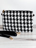Meriam Houndstooth Clutch Bag - Whiskey Skies