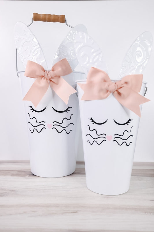 Metal Easter Bunny Bucket (2 Sizes) *Final Sale* - Whiskey Skies
