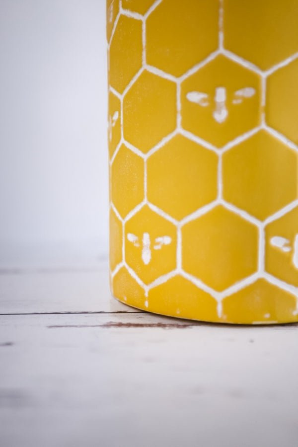 Metal Honeybee Milk Jug Vase (2 Colors) - Whiskey Skies