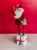 Metal Santa On Package (Three Styles) *Final Sale* - Whiskey Skies