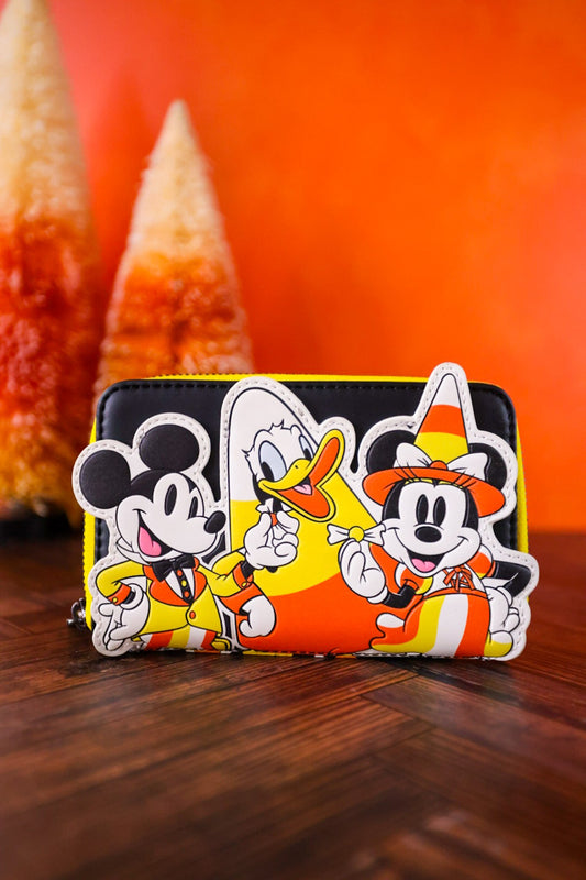 Mickey & Friends Candy Corn Wallet - Whiskey Skies