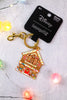 Mickey & Friends Gingerbread House Keychain - Whiskey Skies