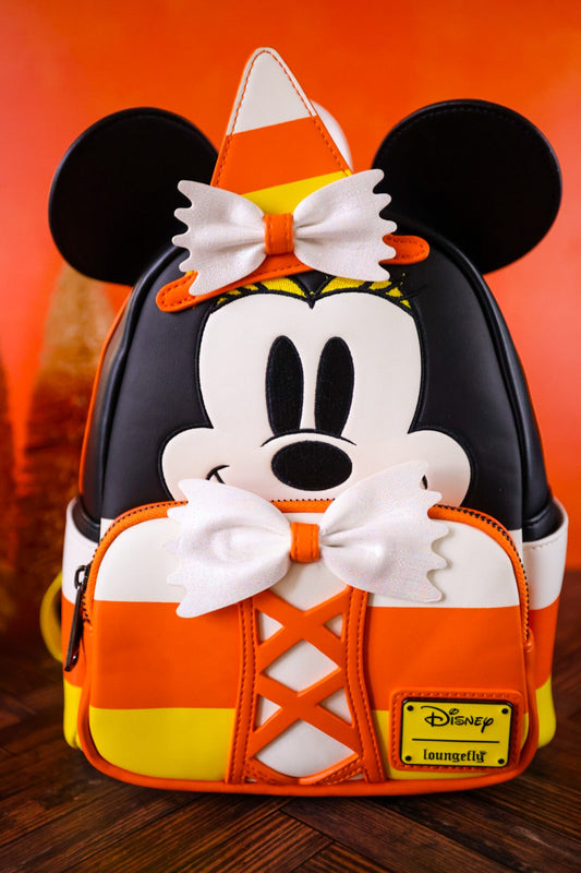 Minnie Mouse Candy Corn Cosplay Mini Backpack - Whiskey Skies