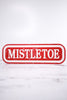 Mistletoe Block Sign - Whiskey Skies