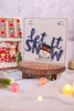 Navy "Let It Snow" w/ Snowman Magnet - Whiskey Skies