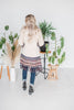 Open Front Sweater Cardigan - Whiskey Skies