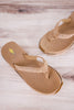 Palau Raffia Thong Sandal - Whiskey Skies