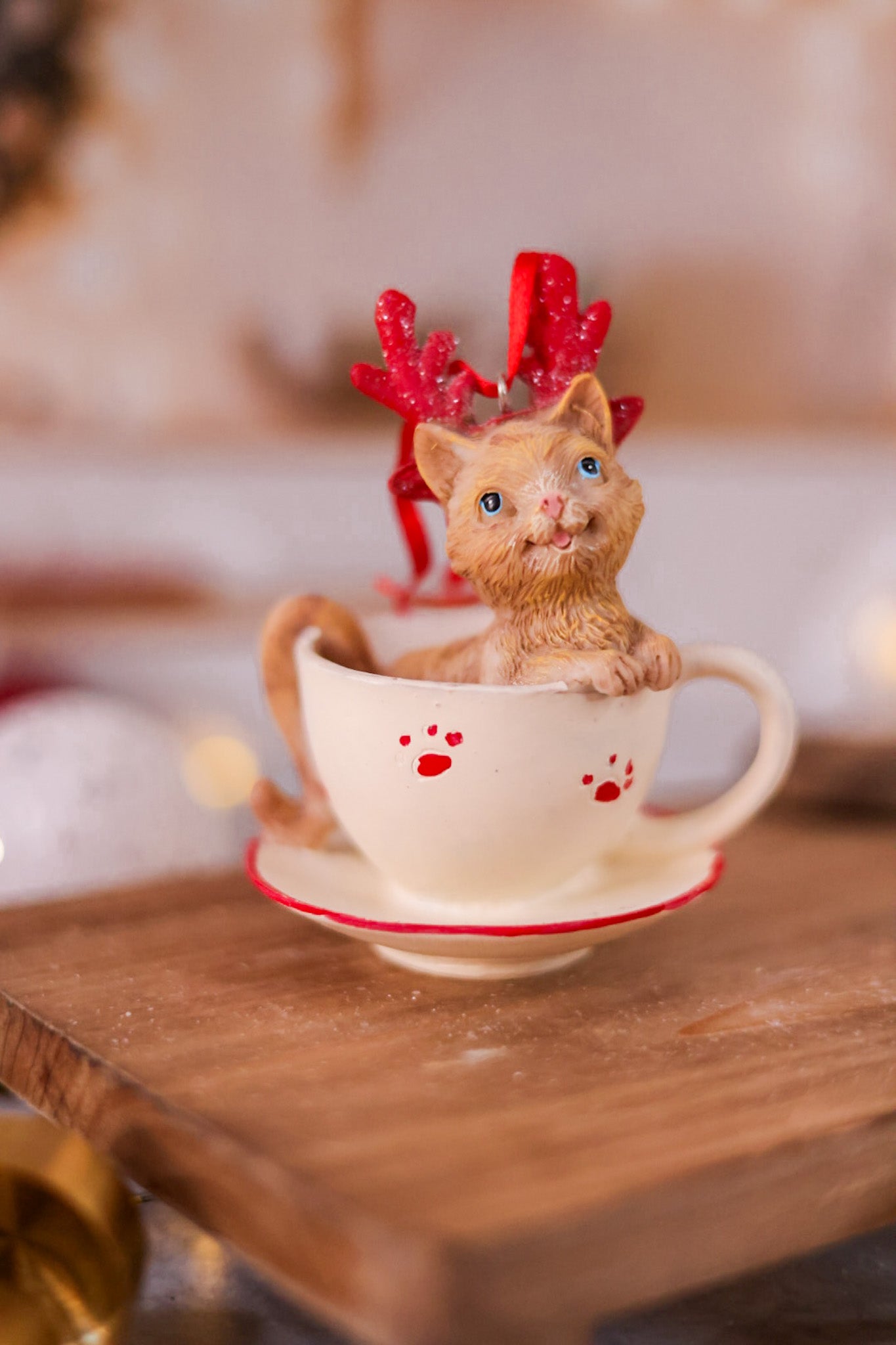 Pet Tea Cup Resin Ornaments (3 Styles) - Whiskey Skies