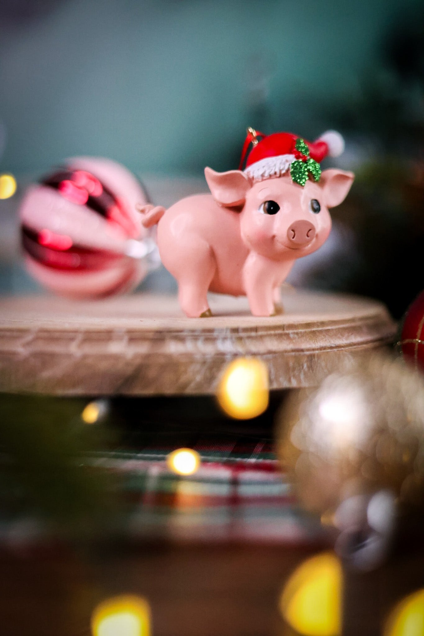 Pink Pig Christmas 