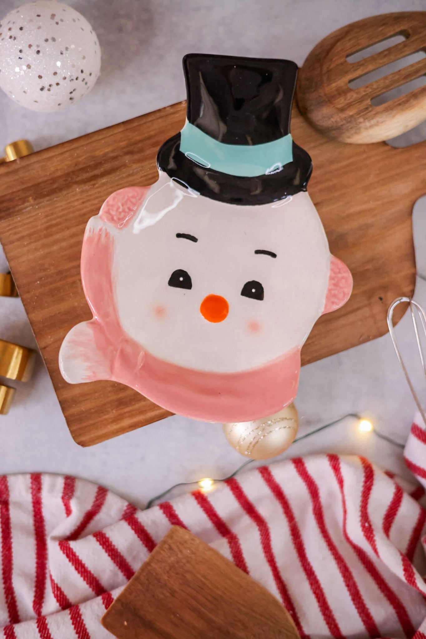 Pink Retro Holiday Spoon Rest (2 Styles) - Whiskey Skies