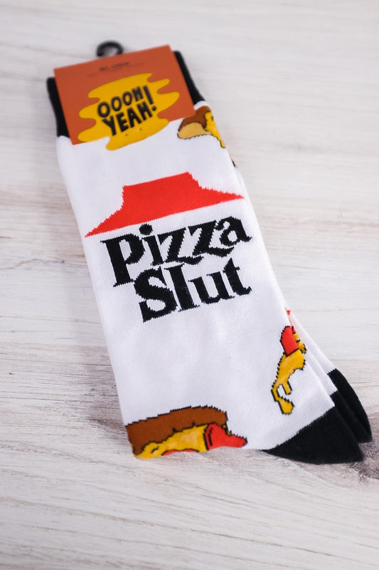 Pizza Slut Socks - Whiskey Skies