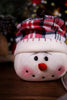 Plaid Snowman Head - Whiskey Skies