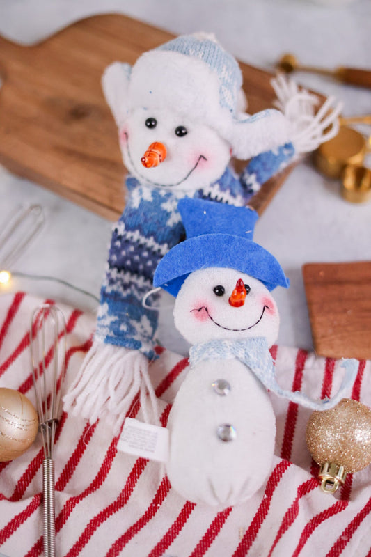 Plush Snowman Ornaments (2 Styles) - Whiskey Skies