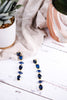 Portia Ombre Dangle Earrings Blue - Whiskey Skies