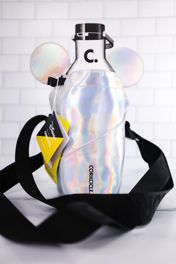 Prismatic Mickey Mouse Water Bottle Sling - Whiskey Skies