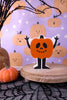 Pumpkin Man Reversible Wooden Cutout - Whiskey Skies