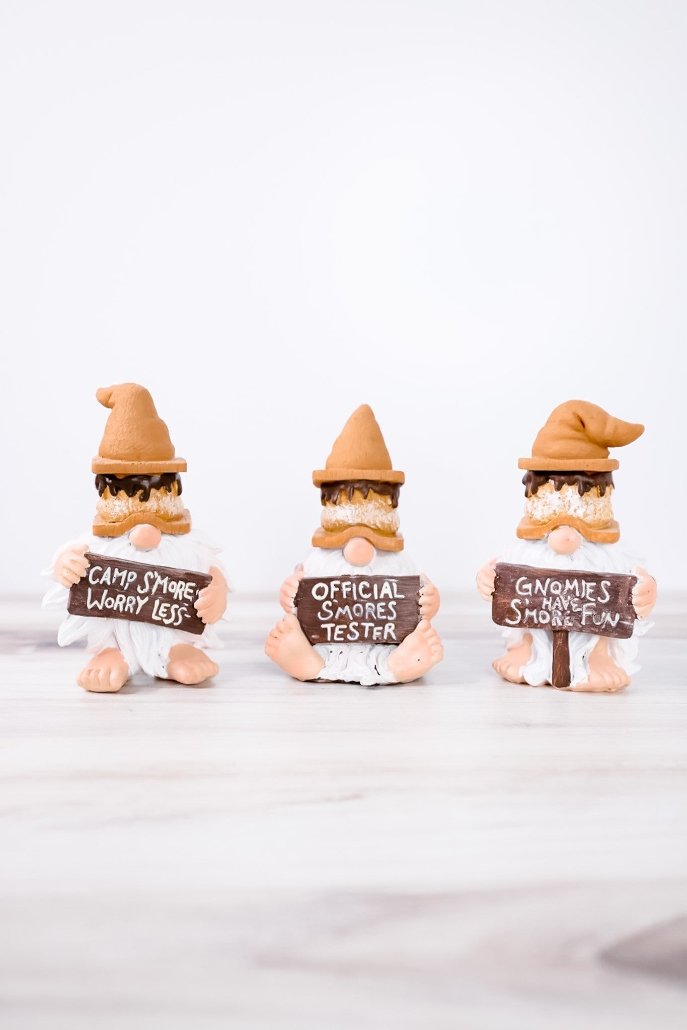 Resin S'More Gnomes (3 Styles) - Whiskey Skies