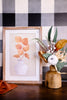 Reversible Floral Vase & Wheat Wall Art - Whiskey Skies