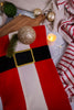 Santa's Coat Waffle Weave Kitchen Towel - Whiskey Skies