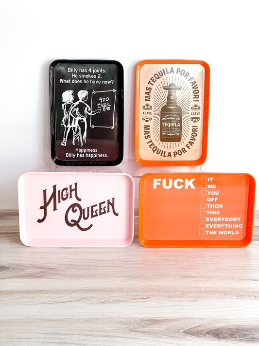Small Personal Trays (4 Styles) - Whiskey Skies