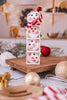 Snowman Head Block Ornament - Whiskey Skies