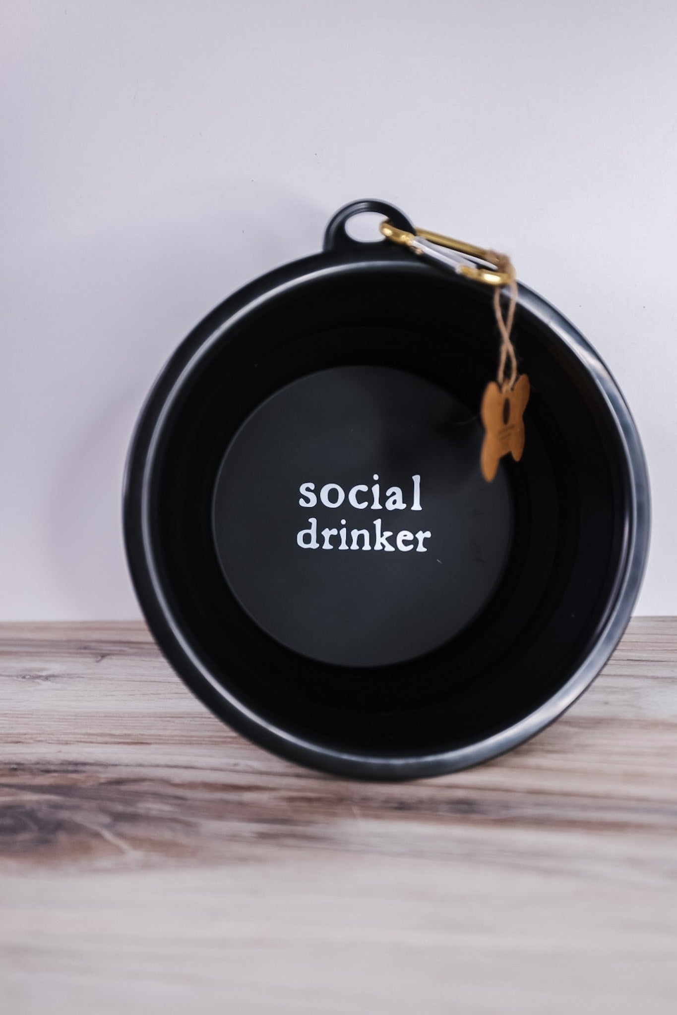 Social Collapsible Bowl Large - Whiskey Skies