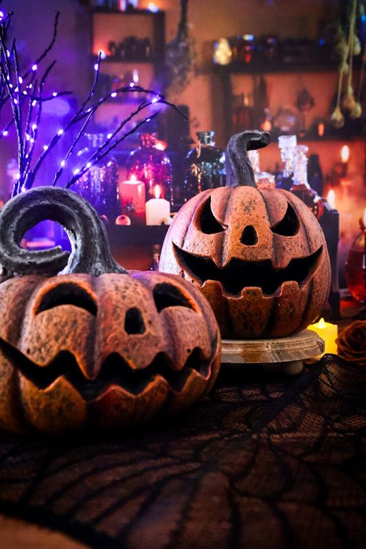 Spooky LED Jack-O-Lanterns (2 Styles) - Whiskey Skies