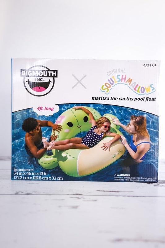 Squishmallows Maritza The Cactus Pool Float - Whiskey Skies