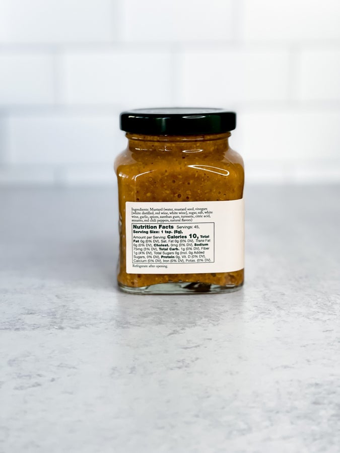 Stonewall Mustard (Six Flavors) - Whiskey Skies