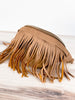 Tan Removable Fringe Fanny Pack - Whiskey Skies